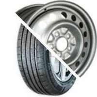 Шина с диском в сборе Massimo OTTIMA PLUS 185/65 R15 88H + Trebl X40915 P Silver 4*100 6xR15 ET40 DIA60.1 (без упаковки)